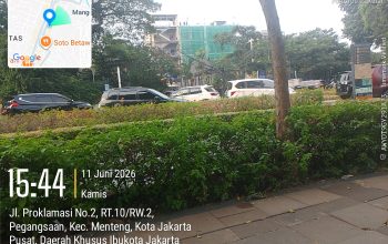 Diduga Proyek Renovasi Gedung Partai Demokrat di Jalan Proklamasi Jakarta Pusat Belum Tampilkan Informasi Perizinan dan K3