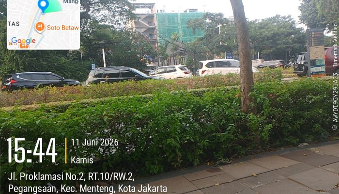 Diduga Proyek Renovasi Gedung Partai Demokrat di Jalan Proklamasi Jakarta Pusat Belum Tampilkan Informasi Perizinan dan K3