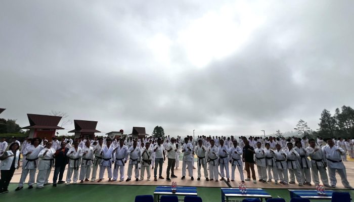 Puluhan Karateka Wadokai Se-Sumut Ikuti Ujian Penaikan Sabuk