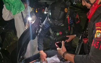 Brimob Polda Metro Jaya Amankan 8 Motor Diduga Balap Liar di Duren Sawit Jakarta Timur