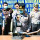 Polresta Cirebon Musnahkan Belasan Ribu Botol Miras dan Ribuan Kanlpot Brong