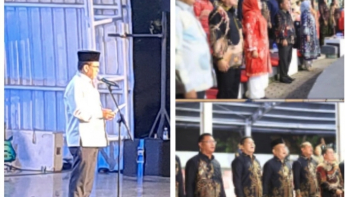 Dr,Asbin Pasaribu Pimpin Doa di PRSU ke-50 Harmoni 12 Etnis Labuhanbatu Curi Perhatian Pengunjung