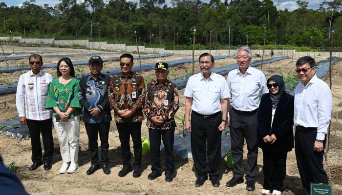 Bupati dan Wakil Bupati Humbang Hasundutan Dampingi Kunjungan Ketua DEN dan Chairman Temasek Holdings ke TSTH2