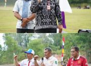 Pemkab Paluta Buka Turnamen Sepak Bola Paluta Cup ll U -15 di Gor Padang Lawas Utara