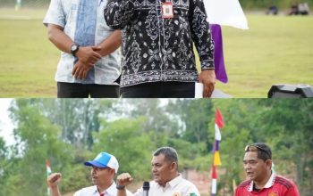 Pemkab Paluta Buka Turnamen Sepak Bola Paluta Cup ll U -15 di Gor Padang Lawas Utara