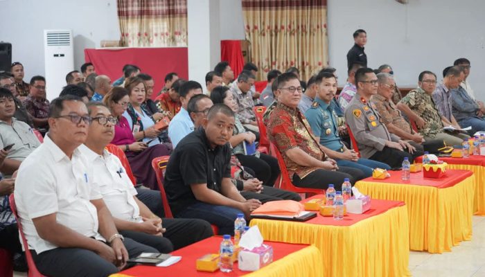 Bupati Nias Selatan Hadiri Pemaparan Hasil Pemeriksaan dan Pengajuan Kelayakan Struktur Gedung Istana Rakyat Kabupaten Nias Selatan
