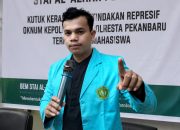Sekjen Bem STAIN Al Azhar Pekan Baru kutuk keras Dugaan Tindakan Refresif Oknum Polresta Pekanbaru Terhadap Mahasiswa