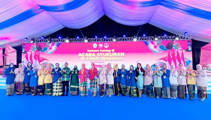 Ingin Perluas Pasar UMKM Ketua Dekranasda Bantaeng Hadiri Puncak HUT Dekranasda ke 46 Tahun