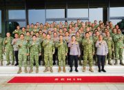 Kapolri Perkuat Solidaritas TNI – POLRI Lewat Silaturahmi dengan Panglima di Mabes TNI