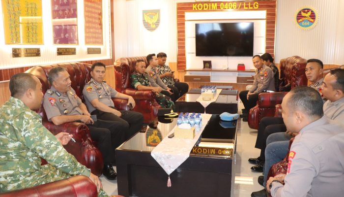 Perkuat Solidaritas TNI – POLRI Polres Musi Rawas Dengan Kodim 0406 Lubuk Linggau