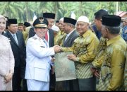 Bupati Inspektur Upacara Hari Jadi Kabupaten Padang Lawas