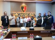 Desk Ketenagakerjaan Polri dan Kemnaker Selesaikan Perselisihan PHK 134 Pekerja PT Amos Indah Indonesia