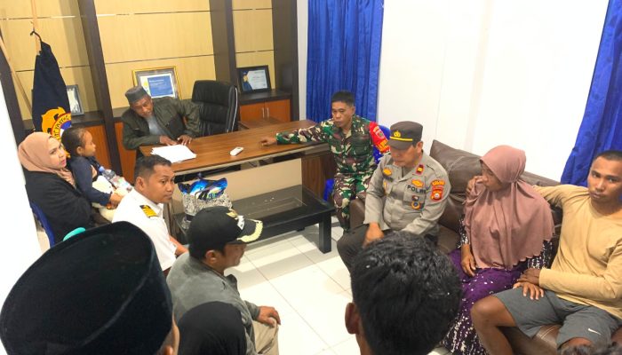 Enam Korban Selamat KLM Nurul Salsa Tiba di Jampea, Polres Selayar Kawal Hingga Kembali Ke Rumah