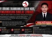 39 Orang Diamankan dari Kos, PB-GEMA BT Kritik Pengawasan: Jangan Tunggu Masyarakat Bergerak Baru Negara Bertindak