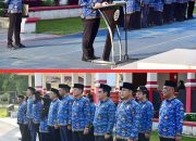 Pimpin Upacara Hari Kesadaran Nasional,Wabup Tapteng Tekankan ASN Berikan Pelayanan yang Terbaik Kepada Masyarakat