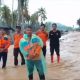 BPBD Tapanuli Tengah Siaga Dilokasi: Tanggul Sungai Aek Harse Jebol, Warga Dihimbau Bersiaga