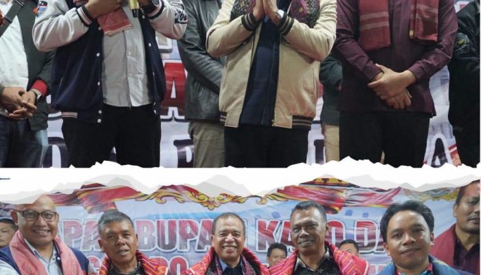 Bupati Karo Hadiri Kerja Tahun di Desa Persadanta Dusun Rumah Rih dan Desa Bunuraya