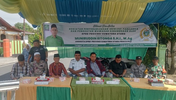 Perkuat Wawasan Kebangsaan, Muniruddin Ritonga Dorong Implementasi Nilai Pancasila di Tengah Masyarakat