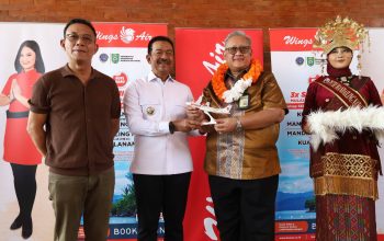 Bupati Madina Lepas Penerbangan Perdana Wings Air Tanda Resmi Beroperasi di JHN