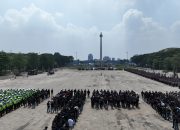 7.643 Personel Gabungkan Berikan Pertanyaan Pengaman Zikir dan Doa Kebangsaan di Monas