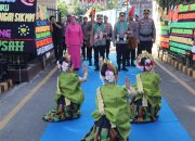 Ka Tradisi Penyambutan dengan Tari Paduppa Sambut Kedatangan Kapolres Baru di Mapolres Bantaeng