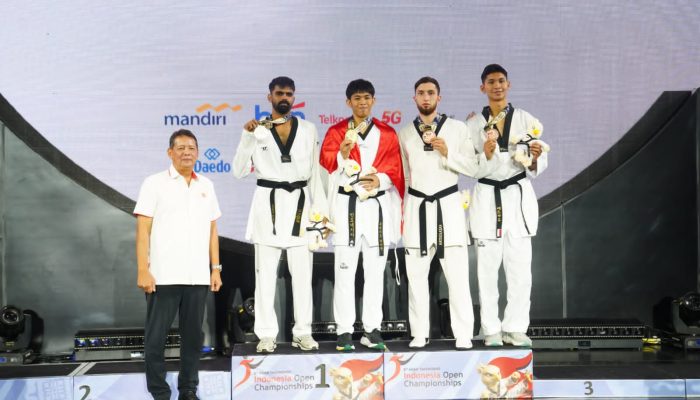 Serda Muhammad Raihan Fadhila Raih Emas pada 8th Asian Taekwondo Indonesia Open Championship 2026