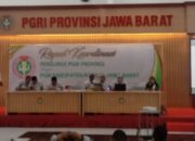 Perkuat Sinergi PGRI Jawa Barat Gelar Rakor Bersama Pengurus Kabupaten/Kota Se- Jawa Barat