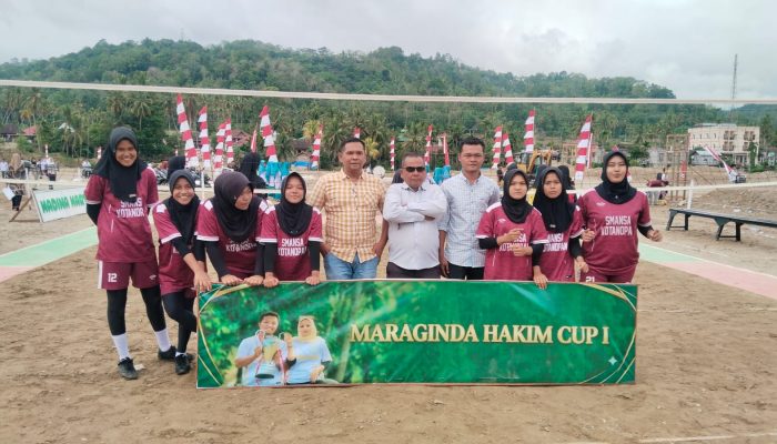 Semarak HUT RI Ke-81 Kotanopan, Lokot Husda Apresiasi Pesta Olahraga Maraginda Hakim Cup 1