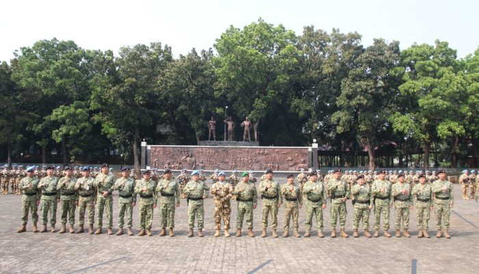 Panglima TNI Sambut Kepulangan Satgas Kizi TNI Kontingen Garuda XX-V MONUSCO