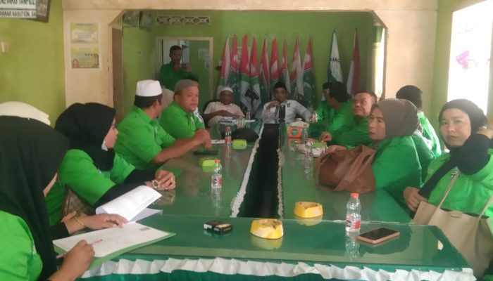 Rapat Pertama Dewan Syuro dan Tandfidziah PKB Madina, Pengurus Kecamatan kita selama ini adalah Tokoh