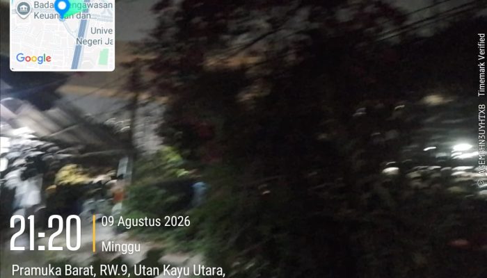 PJU Padam di Jalan Pramuka Barat, Aktivitas Warga Terganggu dan Pengguna Jalan Soroti Kondisi Gelap