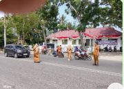 Menyambut HUT Kemerdekaan RI KE-81 Tahun 2026 Dinas Pertanian Bagi-bagi Bendera 