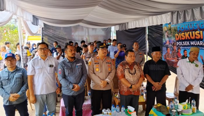 Sinergi Polsek Muara Lakitan Polres Musi Rawas dan PT Lonsum,Gelar Donor Darah sekaligus Doa Bersama Cegah Karhutla