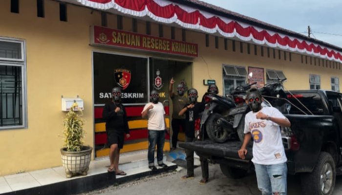 Beraksi di 2 TKP di Balige, Pelaku Curanmor dan Penadah Akhirnya Ditangkap Jatanras Polres Toba