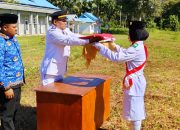 Upacara HUT RI ke 81 Dinaga Juang Berlangsung Khidmat dan Meriah, Camat Musmuliadi Tekankan Semangat Berkarya