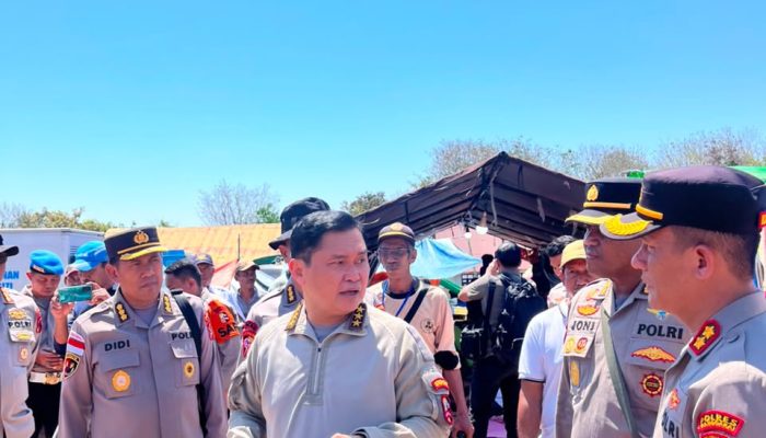 Astamaops Kapolri Turun Langsung Maksimalkan Operasi Kemanusiaan di Manggarai 45 Posko Tampung 13.881 Pengungsi