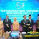 Tasyakuran dan Harmoni Peduli Kemenkum Jabar Serahkan Sertifikat Hak Cipta Karya Ilmiah UNPAD dan Doakan Korban Bencana NTT
