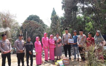 Wujud Nyata Kepedulian dan Empati Kapolres Musi Rawas Salurkan Tali Asih untuk Korban Kebakaran di Muara Beliti