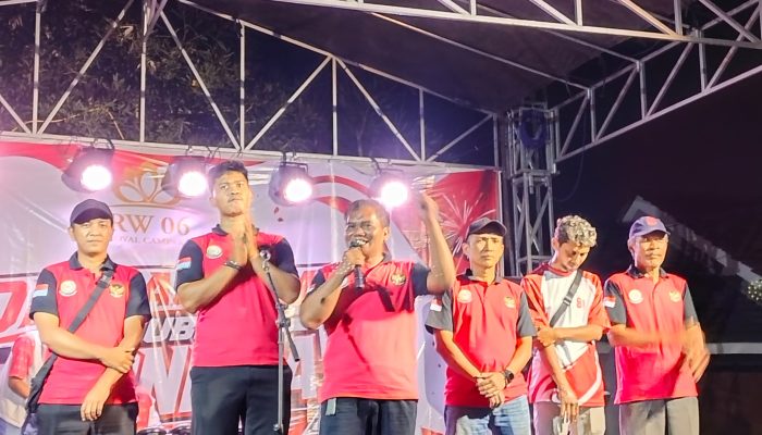 HUT RI ke 81 di RW 06 Perum Royal Cempaka Meriah Semangat Gotong royong jadi Pesan Utama