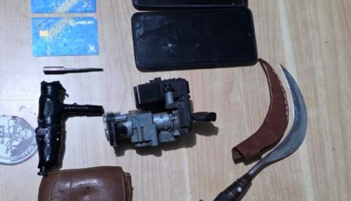 Belum Sempat Beraksi, Pelaku Curanmor Bawa Celurit Dicokok Jatarnas Polres Metro Tangerang