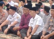 M.Zulkarnaen,SPd, PAC Apdesi TPK Ikut Sholat Istisqo, Serukan Cegah Karhutla
