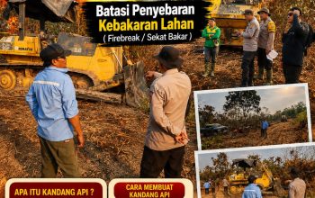 Kandang Api Terobosan Strategis Polres Musi Rawas dalam Mitigasi Penyebaran Kebakaran Lahan