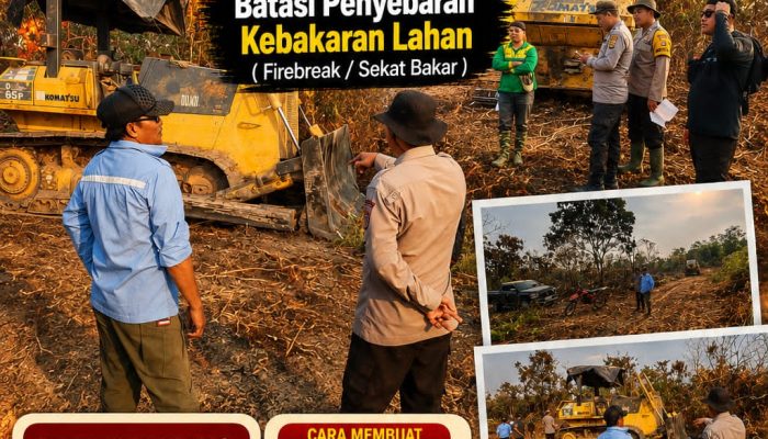 Kandang Api Terobosan Strategis Polres Musi Rawas dalam Mitigasi Penyebaran Kebakaran Lahan