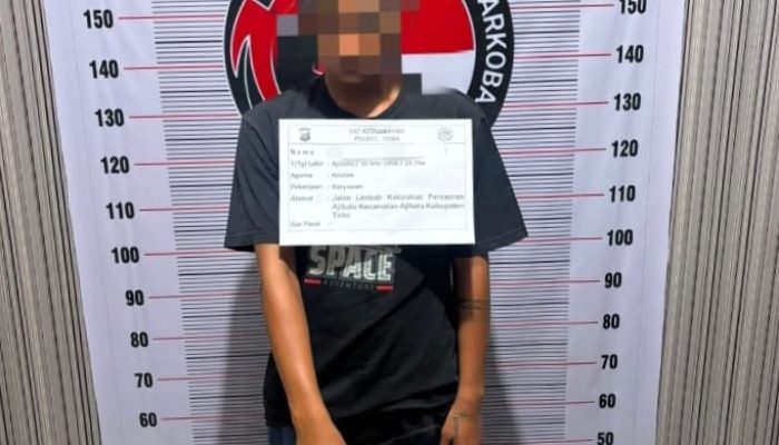 Ditangkap Polisi Seorang Siswa SMA di Ajibata karena Tersandung Kasus Narkoba Jenis Ganja