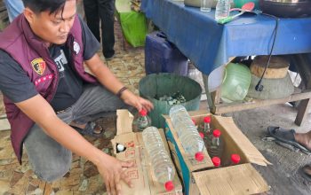 Polresta Cirebon Sita 637 Botol Ilegal