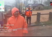 BPBD Tapanuli Tengah Evakuasi Warga Terdampak Banjir