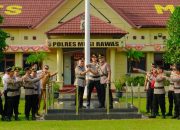 Pimpin Sertijab Dua Kapolsek, Kapolres Musi Rawas Tekankan Pelayanan Humanis dan Hindari Penyalahgunaan Wewenang
