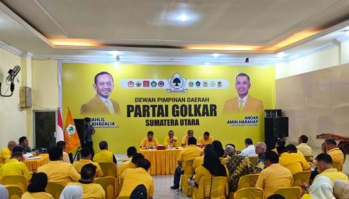 186 Nama Resmi Masuk Kepengurusan Golkar Sumut 2026–2030, Siapa Saja Mereka?