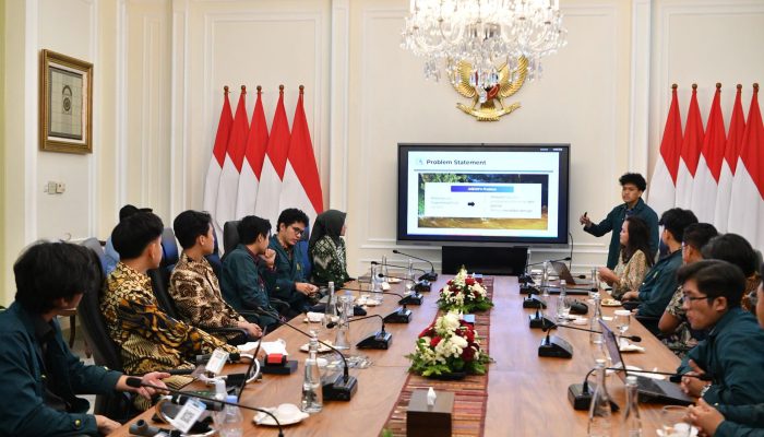 Apresiasi Inovasi Drone Pendeteksi Asap Wapres Dorong Tekhnologi Mahasiswa ITB Berdampak Lebih Luas