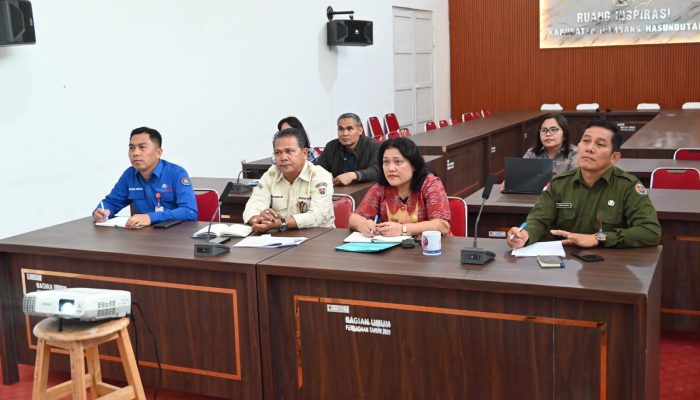 Pemkab Humbahas Ikuti Raker dan RDP Komisi ll DPR RI Bahas BMD, BUMD GTRA dan LSD